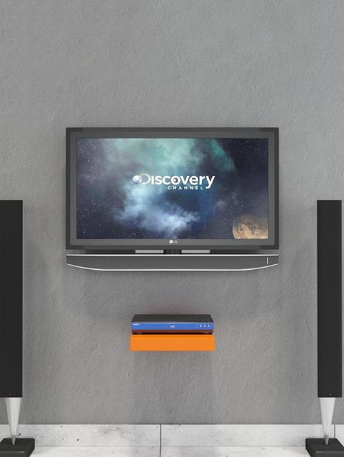 decorative single (10x10in) floating wall shelf for storage & display - 15563877 - Very Small Image - 1