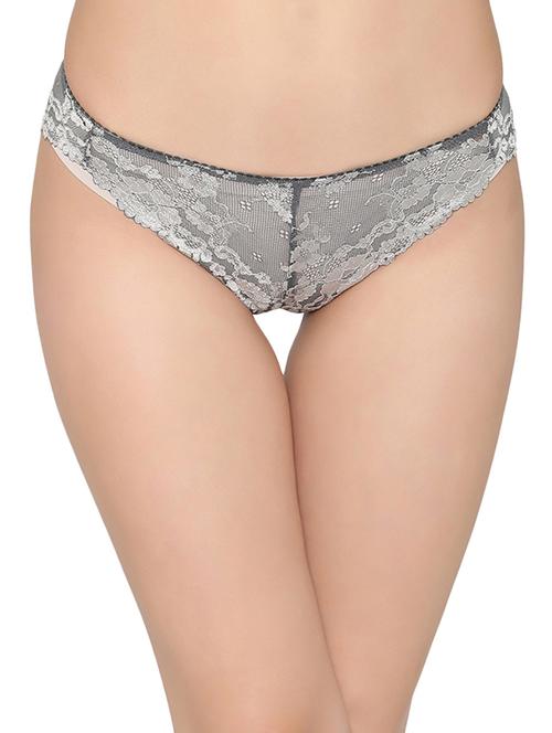 mesh floral bikini panty - 15565094 - Very Small Image - 1