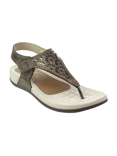 copper back strap sandal - 15565308 - Very Small Image - 1