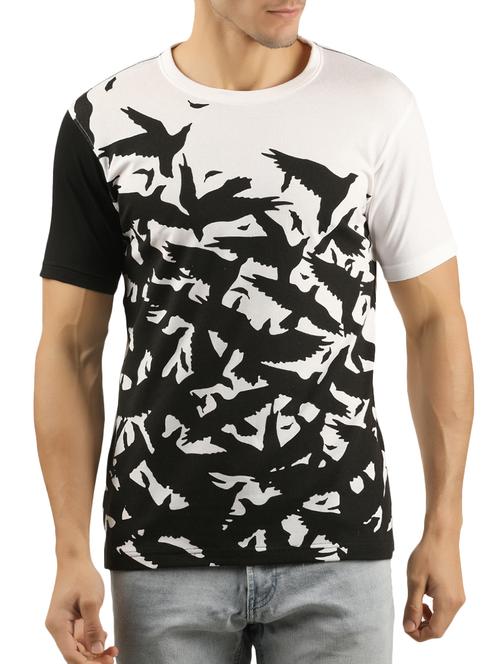 monochrome printed t-shirt - 15566317 - Very Small Image - 1