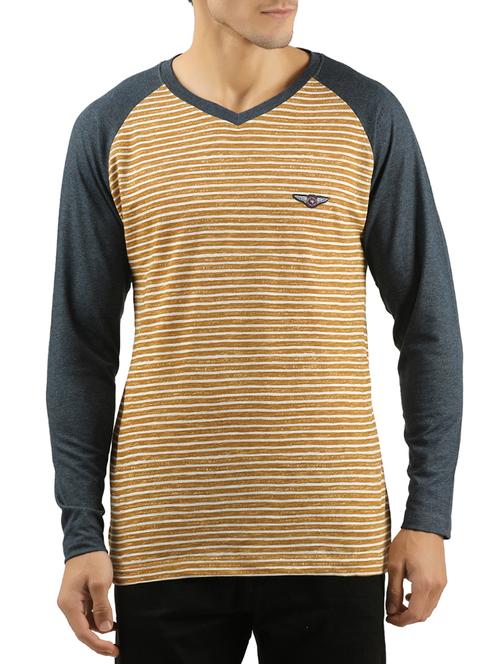 yellow cotton raglan tshirt - 15566377 - Very Small Image - 1