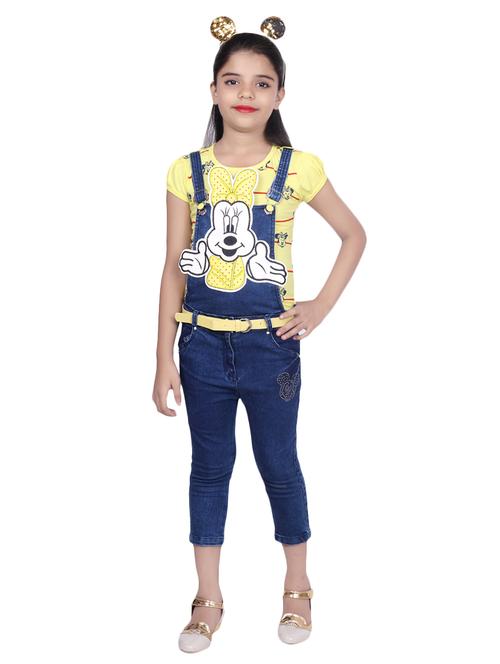 navy blue denim dungaree - 15567593 - Very Small Image - 1