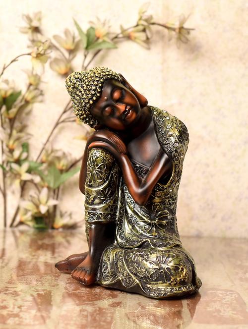 earthen buddha figurine - 15569299 - Very Small Image - 1