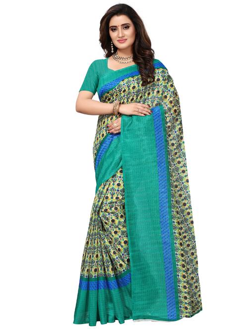 floral bhagalpuri printed saree - 15569818 - Very Small Image - 1