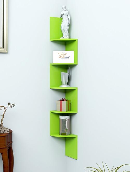 zigzag corner wall mount shelf - 15569978 - Very Small Image - 1
