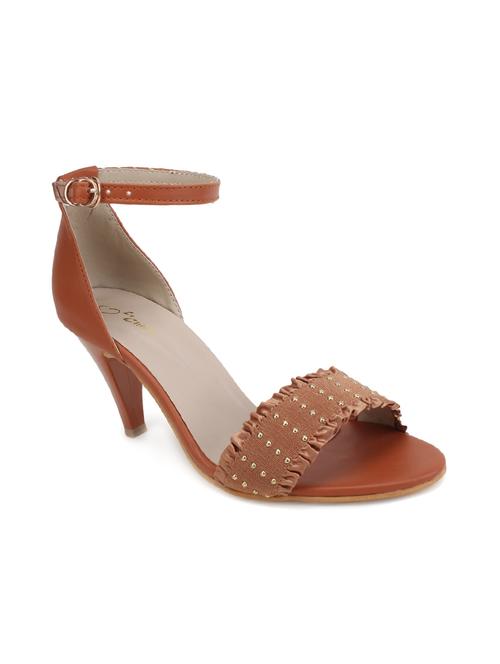 tan ankle strap sandals - 15572053 - Very Small Image - 1