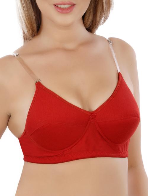 floral patch detachable strap bra - 15572865 - Very Small Image - 1