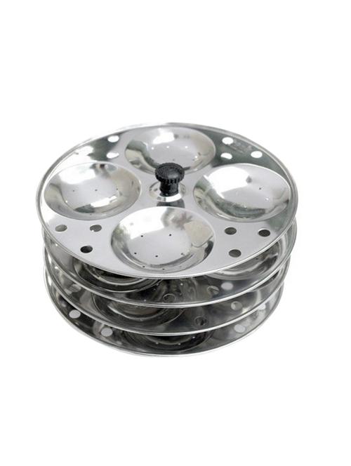 food grade stainless steel regular idli plate, 4-rack plates, 16 idlis - 15573681 - Very Small Image - 1