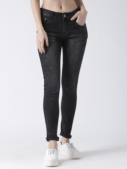 splash print skinny jeans - 15574149 - Very Small Image - 1