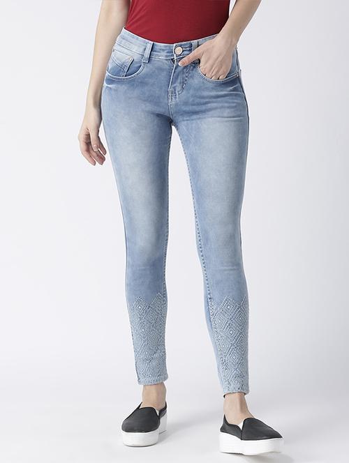 embroidered skinny jeans - 15574153 - Very Small Image - 1