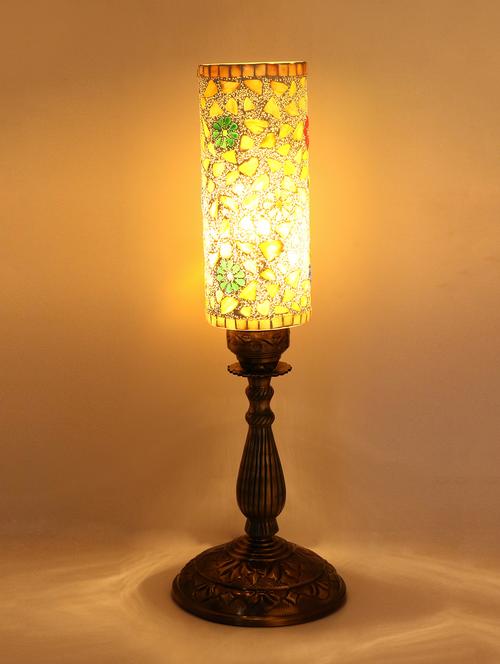 new design central table lamp with color long glass decorative with colorful beads & chips & high quality stand (set of 4) - 15574310 - Very Small Image - 1