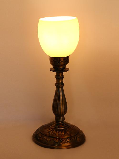 new designer bed corner & central table lamp with colorful decorative glass and royal look high quality stand ae15 - 15574457 - Very Small Image - 1