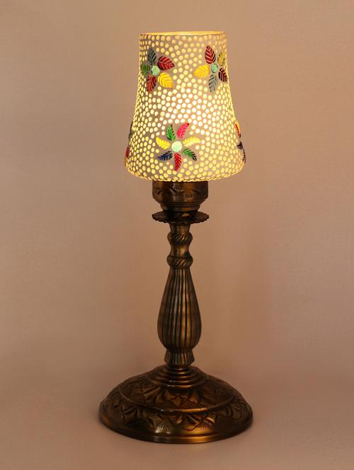 new designer central table lamp with colorful glass decorative with colorful beads & chips & high quality stand aa5 - 15574467 - Very Small Image - 1