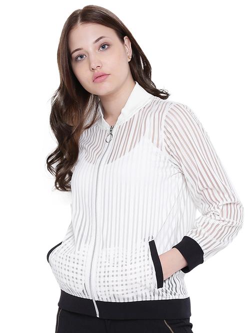 striped varsity jacket - 15574676 - Very Small Image - 1