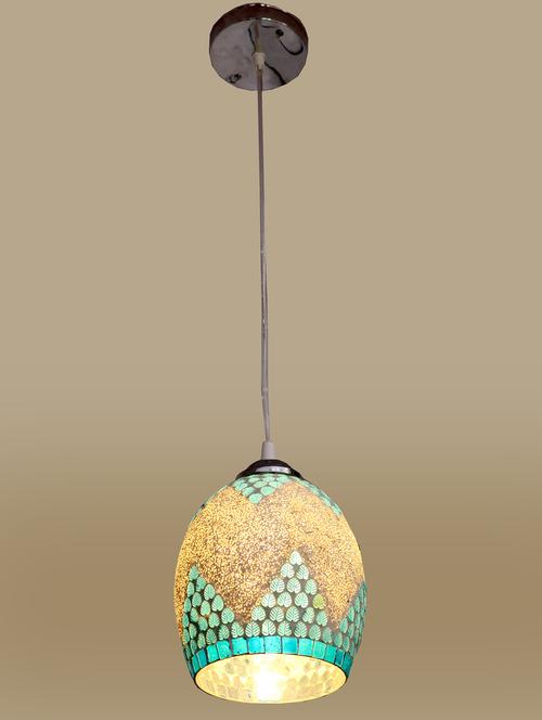 lakshya pendant ceiling lamp decorative with chips & beads for colorful lighting effect(set of 2)sp4 - 15574994 - Very Small Image - 1