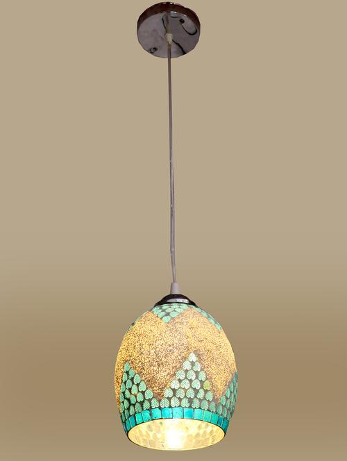 lakshya pendant ceiling lamp decorative with chips & beads for colorful lighting effect(set of 4)sp910 - 15575000 - Very Small Image - 1