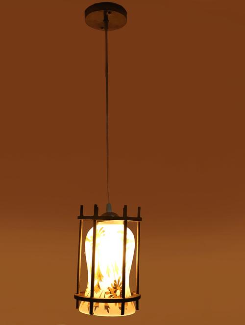 lakshya styles pendant hanging ceiling lamp light with styles wooden box & all fitting (set of four) -wd47 - 15575031 - Very Small Image - 1