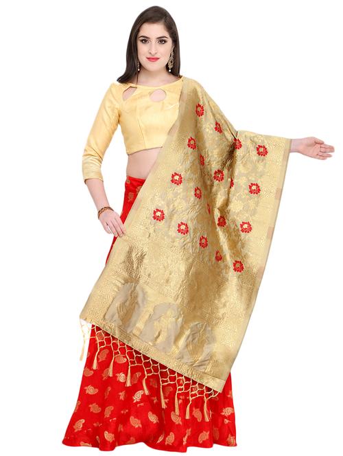 self-design flared lehenga - 15576355 - Very Small Image - 1
