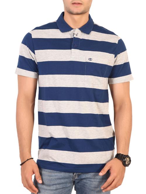blue striped t-shirt - 15576645 - Very Small Image - 1