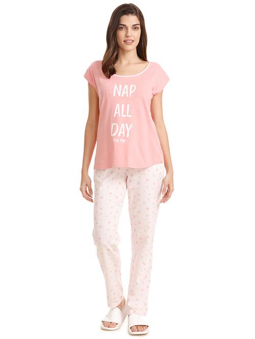 quirky print nightwear pajama set - 15577570 - Very Small Image - 1