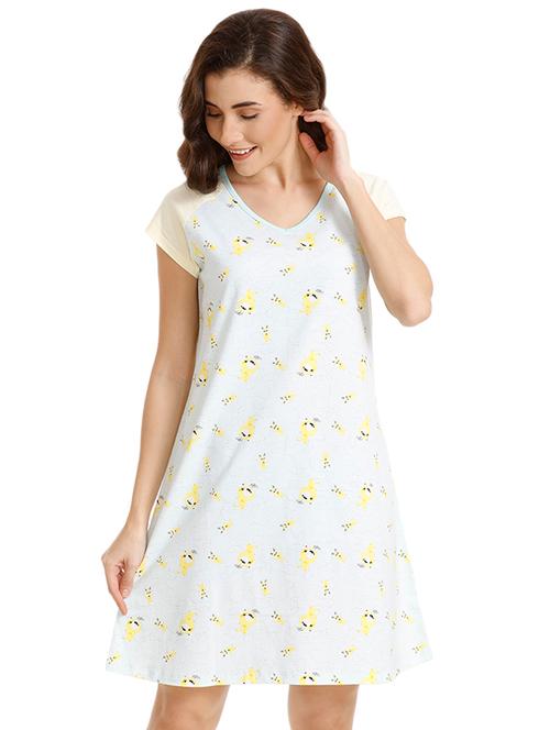 quirky print sleepshirt - 15577766 - Very Small Image - 1