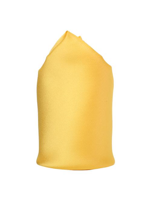 yellow polyester pocketsquare - 15578112 - Very Small Image - 1
