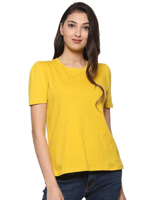 sleeve gathered detail top - 15579841 - Very Small Image - 1
