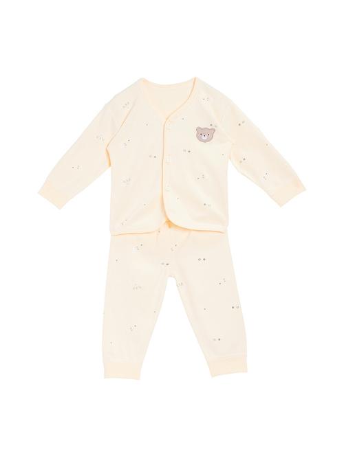 orange cotton pyjama set - 15581468 - Very Small Image - 1