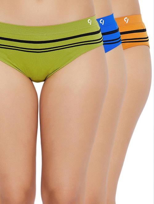 set of 3 striped hipster panty - 15581846 - Very Small Image - 1
