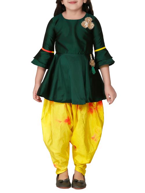 green silk blend suit set - 15581864 - Very Small Image - 1