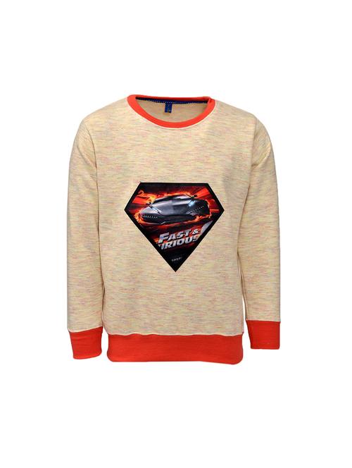 orange fleece sweatshirt - 15584103 - Very Small Image - 1