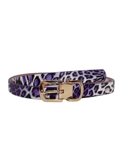 purple leatherette (pu belt - 15586667 - Very Small Image - 1