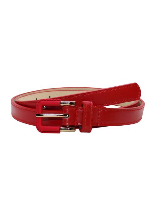 red leatherette (pu belt - 15586688 - Very Small Image - 1