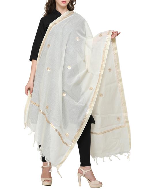 gota patti dupatta - 15590268 - Very Small Image - 1