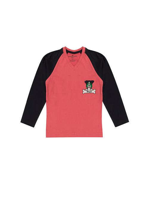 raglan sleeved quirky print t-shirt - 15601457 - Very Small Image - 1
