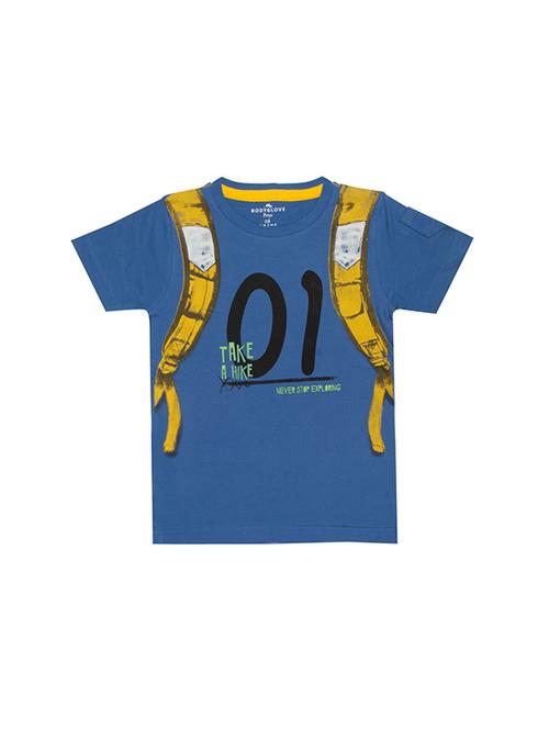round neck graphic t-shirt - 15601499 - Very Small Image - 1