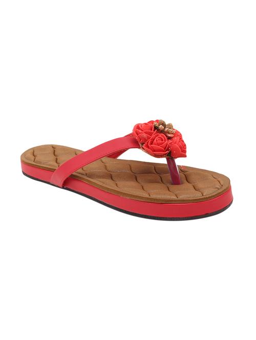 red toe separator sandals - 15601970 - Very Small Image - 1