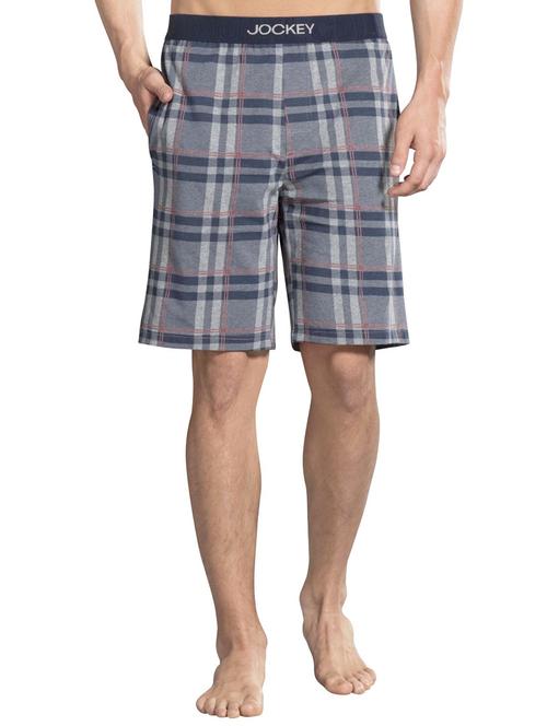 grey cotton blend shorts - 15604425 - Very Small Image - 1