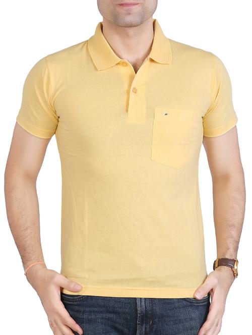 yellow solid t-shirt - 15604766 - Very Small Image - 1