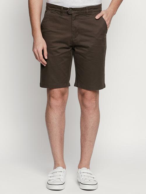 brown cotton bermuda - 15606374 - Very Small Image - 1