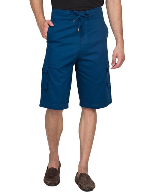 blue cotton three fourths - 15606698 - Very Small Image - 1