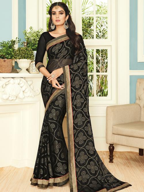 zari woven saree - 15607224 - Very Small Image - 1