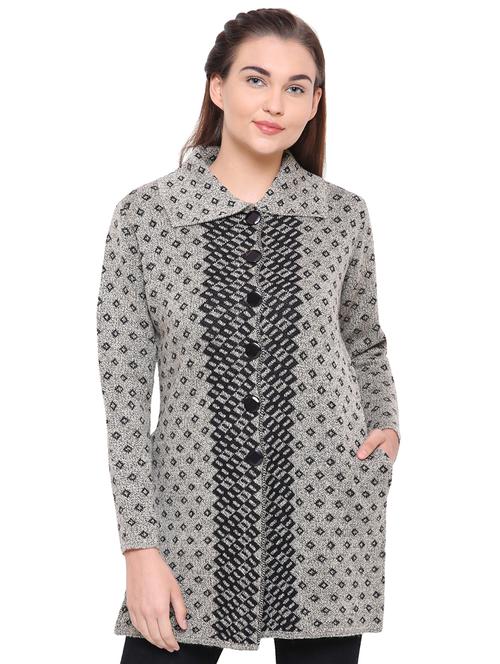 side slit pocket detail cardigan - 15607366 - Very Small Image - 1