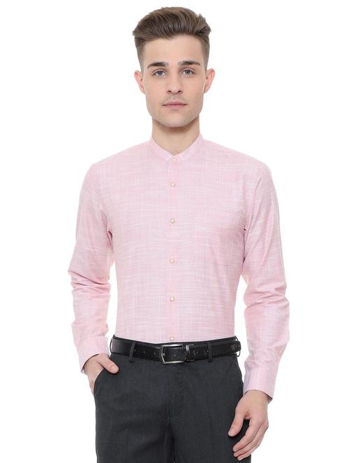red cotton formal shirt - 15608634 - Very Small Image - 1