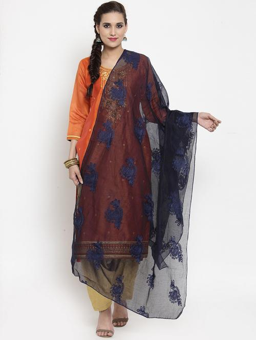 tonal embroidered dupatta - 15612368 - Very Small Image - 1