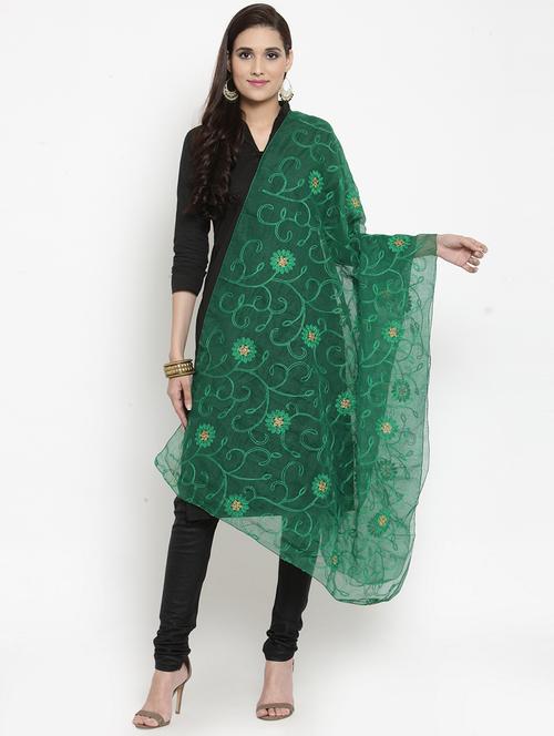 tonal embroidered dupatta - 15612370 - Very Small Image - 1