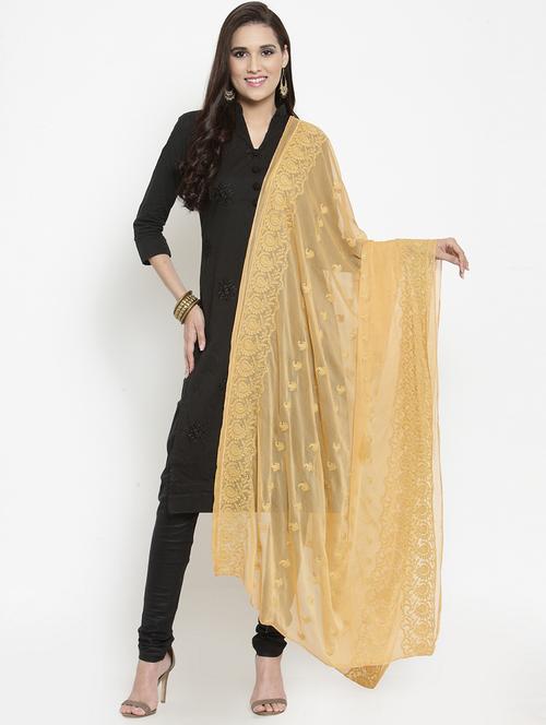 tonal embroidered dupatta - 15612381 - Very Small Image - 1