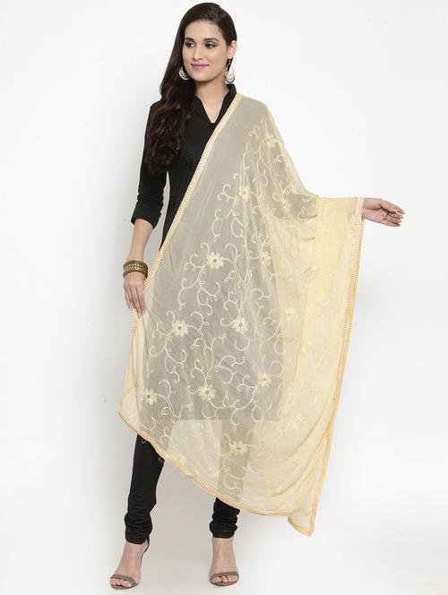 tonal embroidered dupatta - 15612387 - Very Small Image - 1