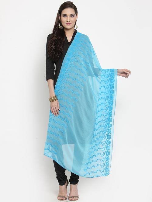 tonal embroidered dupatta - 15612388 - Very Small Image - 1