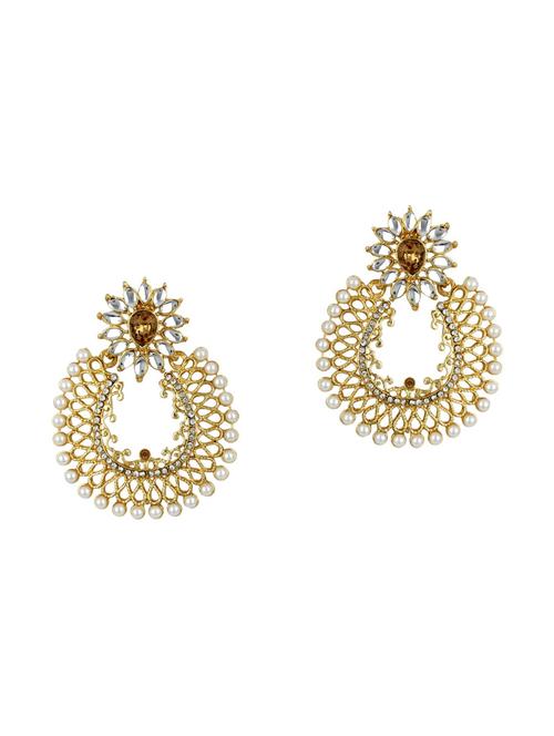 gold tone earrings - 15612509 - Very Small Image - 1